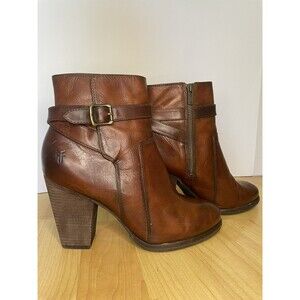 Frye Women’s Patty Riding Leather Ankle Boots Size 9.5